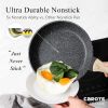 12 Piece Pots & Pantry Set, Nonstick Cookware Set, Induction Oven Nonstick Granite Cooking Set Including Frying Pan, Pan, Steamer, Silicone Spatula