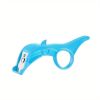 1pc; Portable Fruit Peeler; Stainless Steel Ring Pear Orange Kiwi Peeling Knief; Multi-functional Potato Vegetable Kitchen Dining Tool