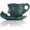 Tea Cup and Saucer Set Ceramic Kissing Couple Coffee Mug Set